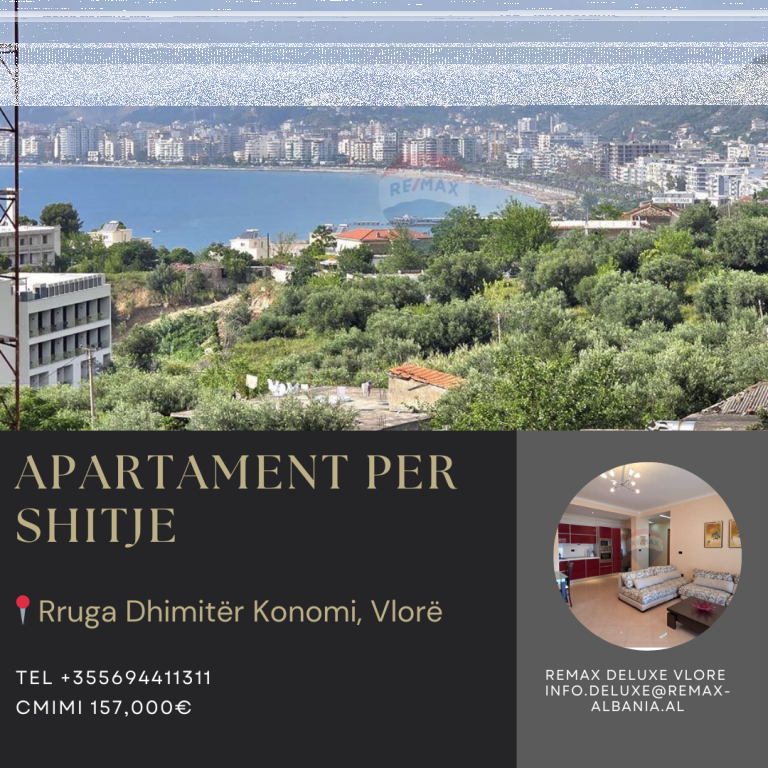 🏡 Apartament 1+1 me Pamje nga Deti – Uji i Ftohtë, Vlorë