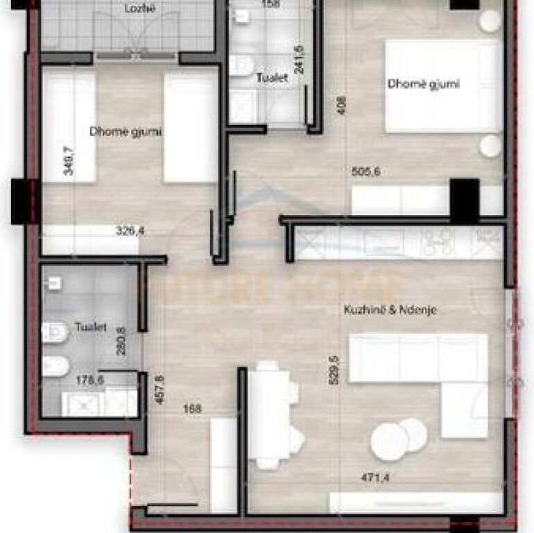 Shitet, Apartament 2+1+2, "Splendor Residence", Kinostudio.