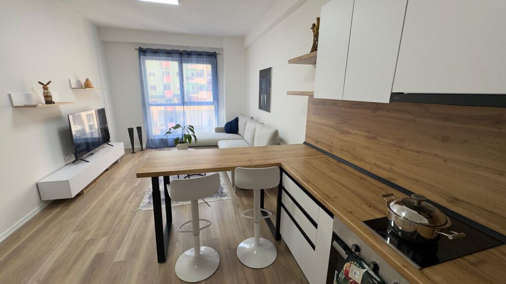 Jepet me qera apartament 1+1 Residenca aura