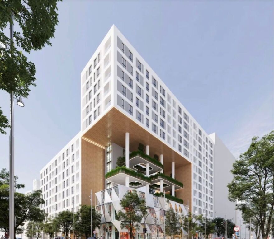 Apartament 1+1 per shitje tek stacioni Trenit