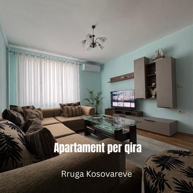 Apartament me qera - Rruga Kosovareve