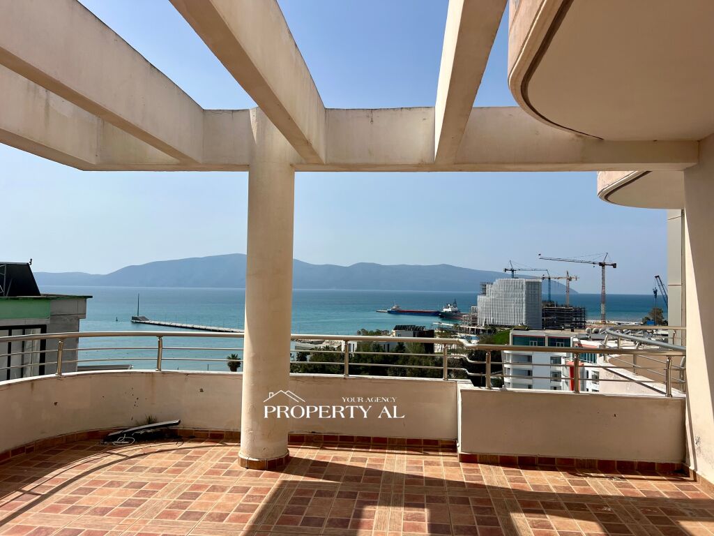 Penthouse Ekskluziv për Shitje në Lungomare, Vlorë | 191 m² | Pamje e Plotë Deti