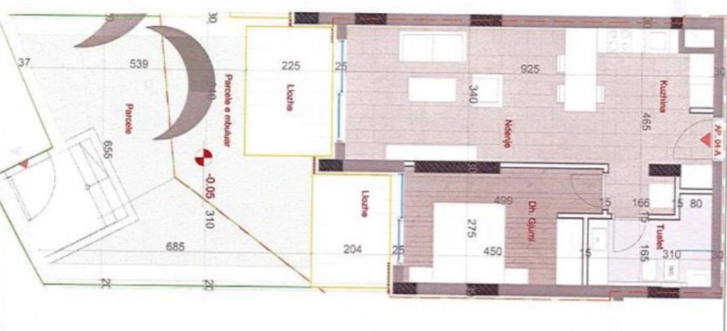 🏡 Shitet apartament 1+1 – Green Coast 2   
