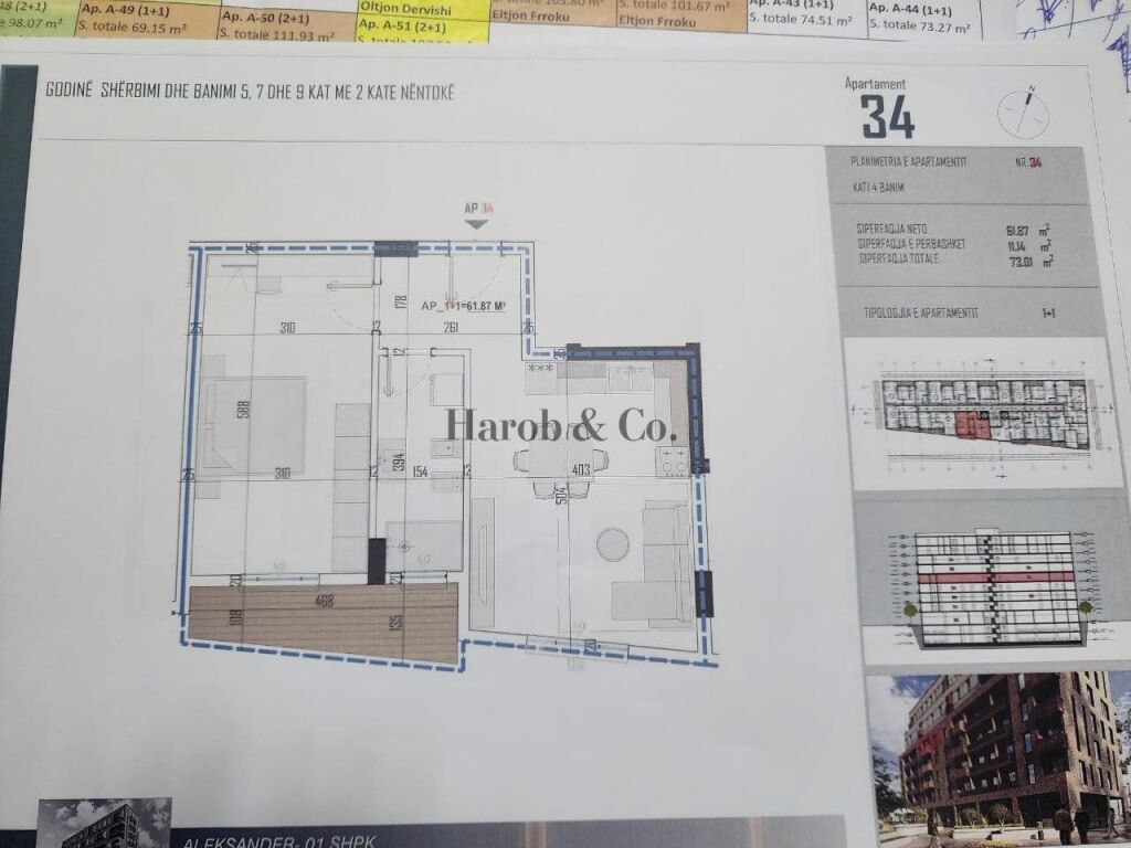 Apartment for Sale – Instituti Bujqësor - €75,000