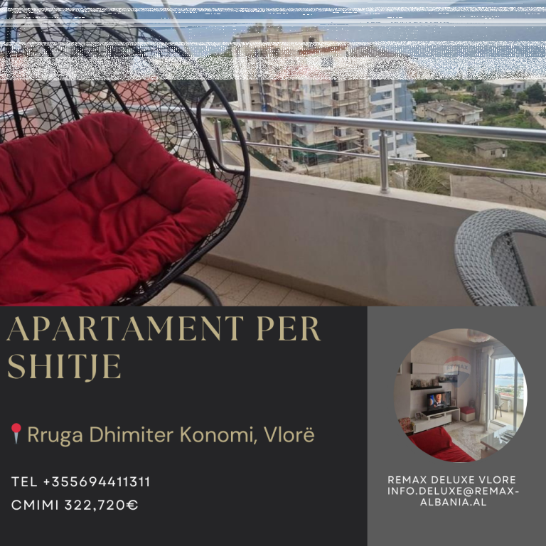 🌊 Apartament Ekskluziv 2+1 për Shitje në Rezidencë, pranë Tiku &amp; Mato, Vlorë 🏡