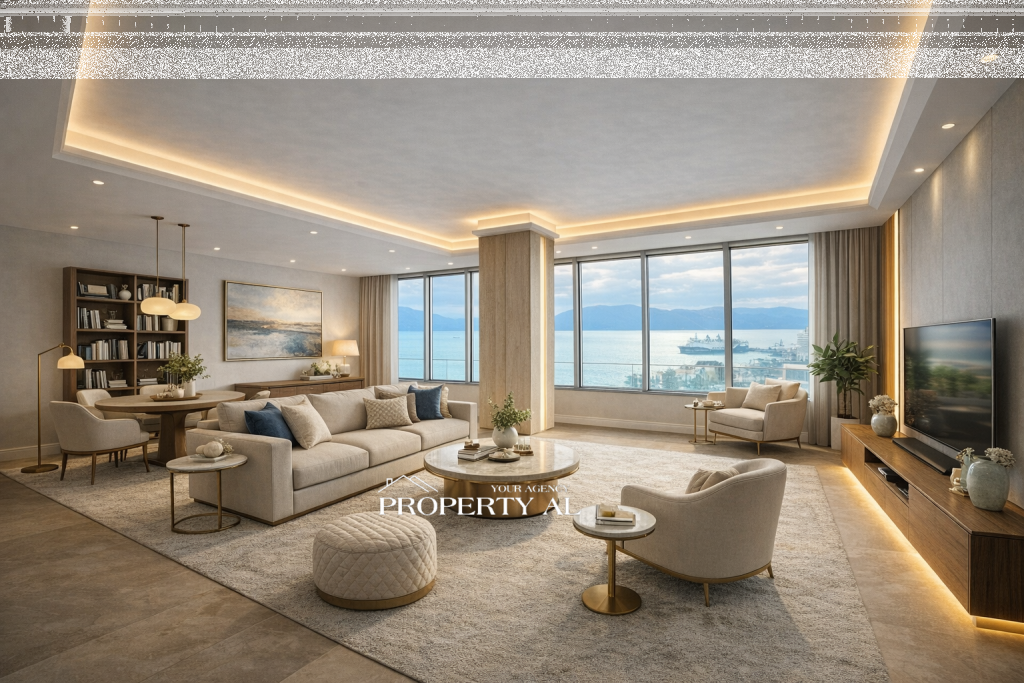 Penthouse Ekskluziv për Shitje në Lungomare, Vlorë | 191 m² | Pamje e Plotë Deti