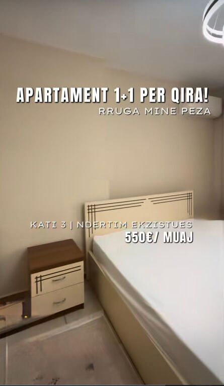 🏡 Appartamento 1+1 in affitto – Via Mine Peza