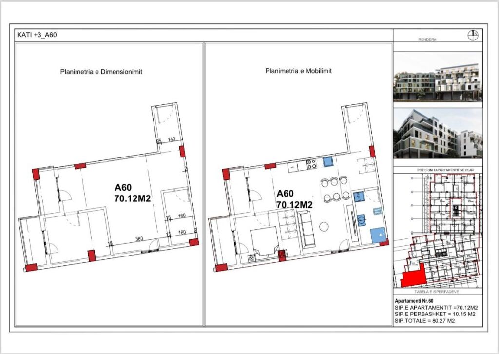 VENDESI APPARTAMENTO 1+1 GOLEM, DURAZZO