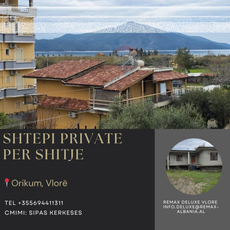 🏡 Shtëpi Private për Shitje në Orikum, Vlorë 🌊