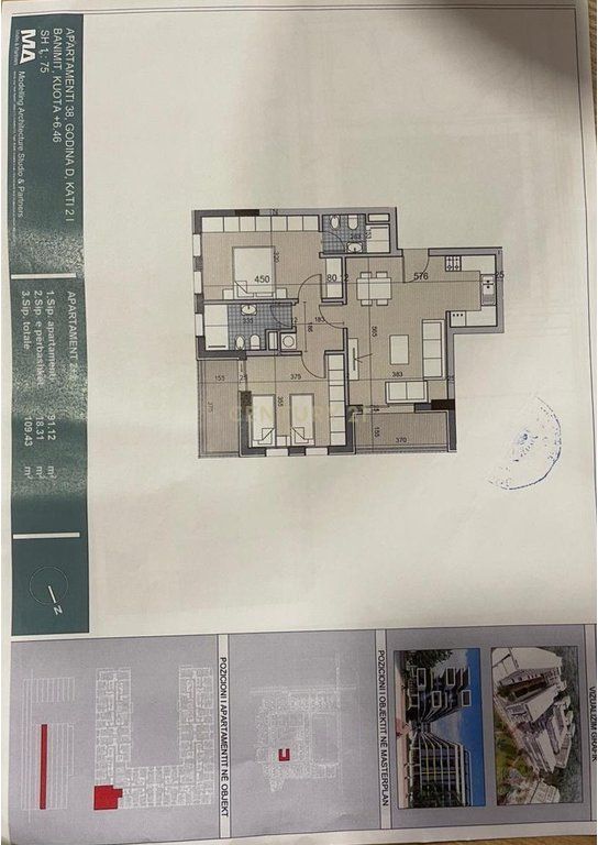 APARTAMENT PER SHITJE 2+1 TEK" KOMPLEKSI UNIVERS CITY ,ZONA STARTEK " TIRANE !