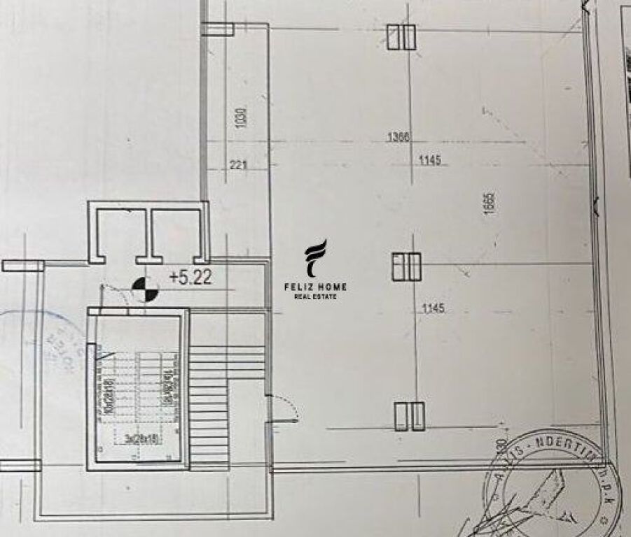 OFFICE FOR RENT 240 M2 DIBRA STREET 250,000 LEKE FH-65283