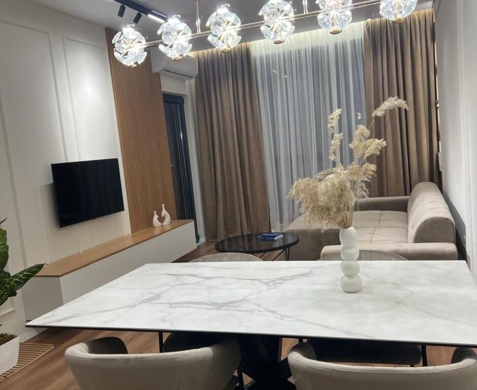 Tek Rezidenca Erli Ne Paskuqan Jepet Me Qera Apartament 1+1 Me Mobilim Modern!