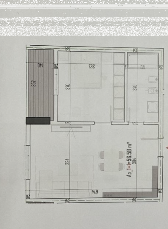OKAZION | PASKUQAN APARTAMENT 1+1 PER SHITJE!
