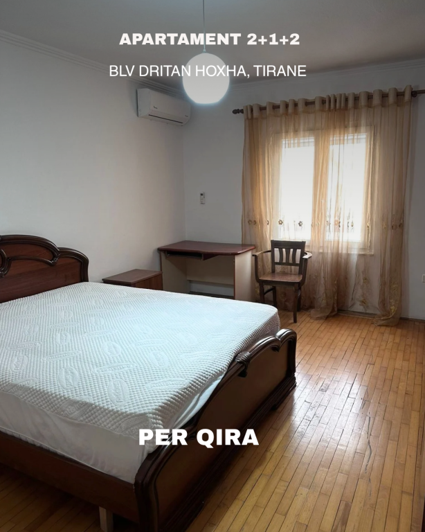 Apartment 2+1 for rent 📍 at Dritan Hoxha Street, Laprakë.  