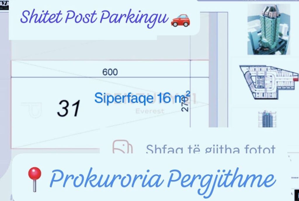 Shesim Post Parkimi 🚗 – Bazar Gate, Tiranë