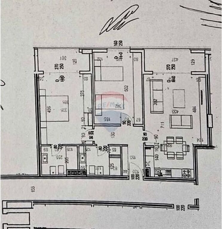 SHITET APARTAMENT 2+1+2 TEK SQUARE 21