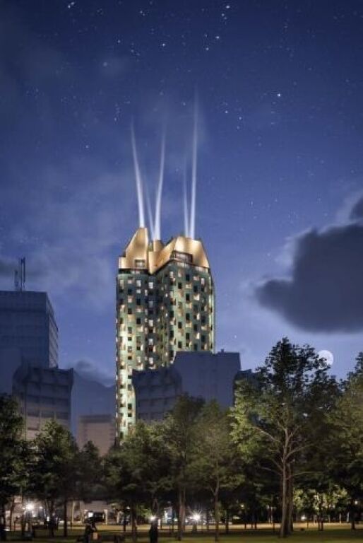 Shitet apartament 2+1+2 –projekt modern