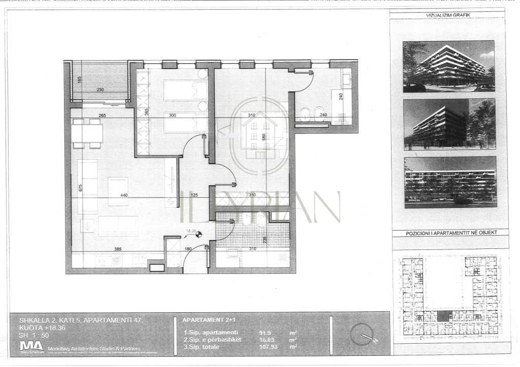 Apartament 2+1 Modern në Kamëz 🏡