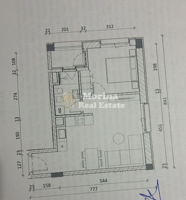 Shitje | Apartament 1 + 1 | Rruga Pasho Hysa | 96000 €