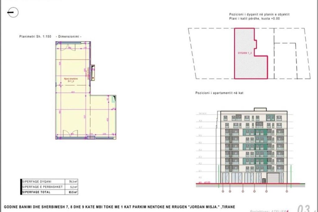 Shitet dyqan te rruga "Jordan Misja", Bulevard i Ri!