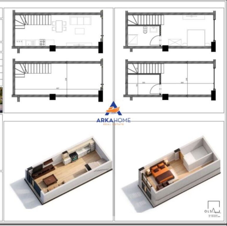 FOR SALE DUPLEX 2+1/1+1 "NEAR THE AGAIT GOLEM RIVER" PRICE ON REQUEST