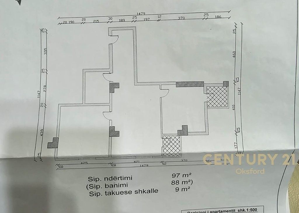 APARTAMENT 2+1 PER SHITJE RRUGA DRITAN HOXHA