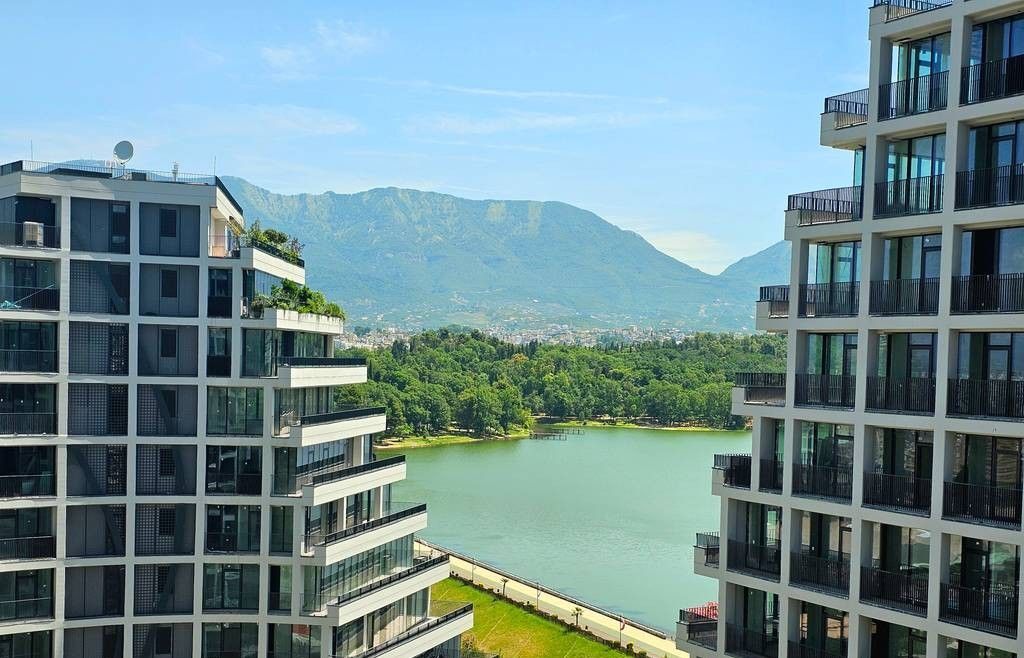 Apartment 2+1 with veranda + Parking Space, Lake View Residence Artificial Lake