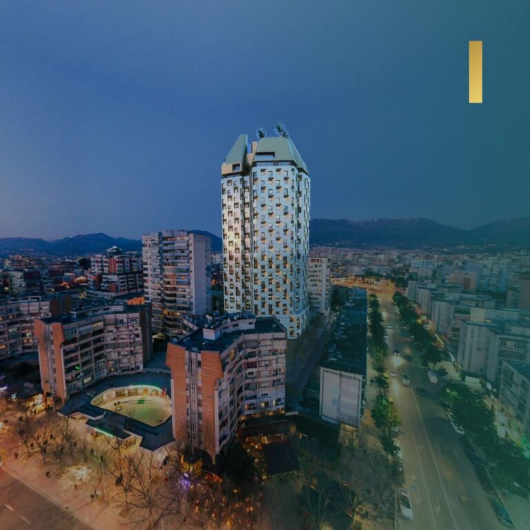 💥OKAZION💥 Shitet apartament 1+1 te Bazaar Gate, Pazari i Ri