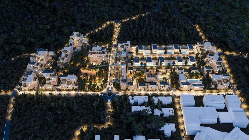 Shitet apartament 2+1 Sqaure Village, Santorini II