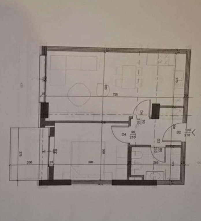 ISH FUSHA APARTAMENT 1+1 PER SHITJE!