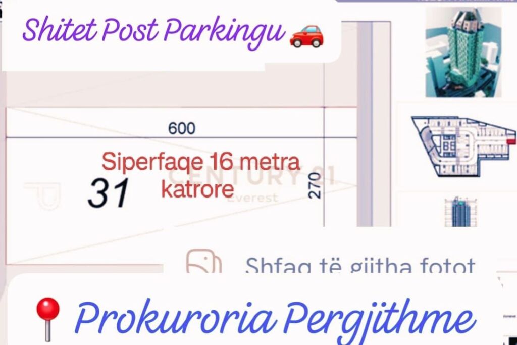 Shesim Post Parkimi 🚗 – Bazar Gate, Tiranë
