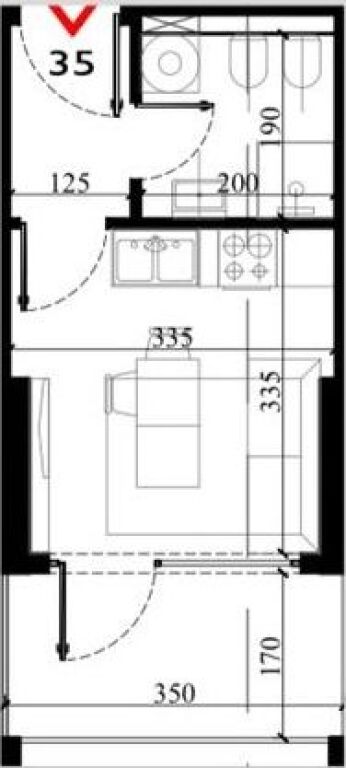 Studio apartment with sea view! 📍 Shëngjin, Lezhë