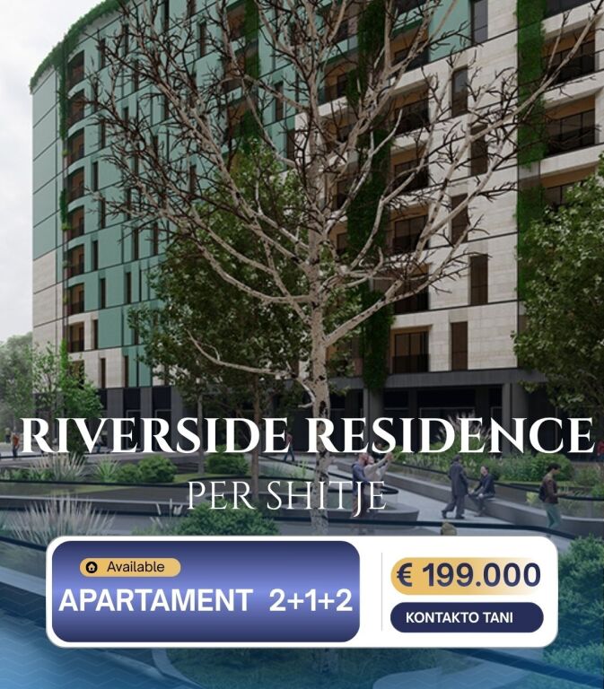SHESIM APARTAMENT 2+1+2 RIVERSIDE  RESIDENCE