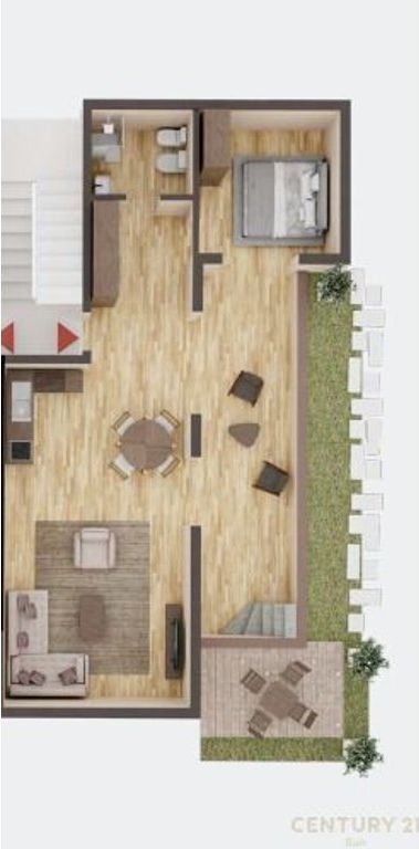 APARTAMENT 1+1 PER SHITJE NE QEPARO!