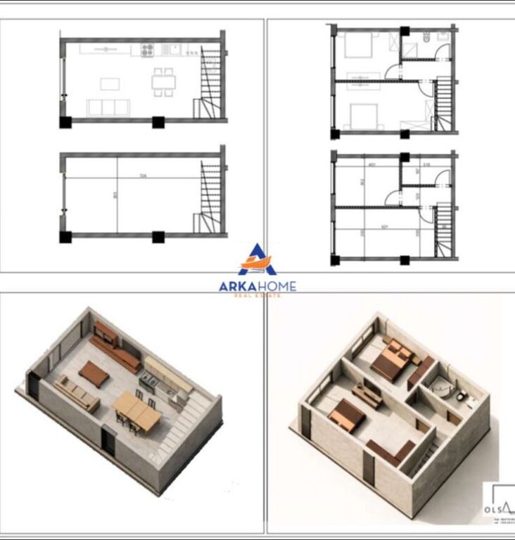 FOR SALE DUPLEX 2+1/1+1 "NEAR THE AGAIT GOLEM RIVER" PRICE ON REQUEST