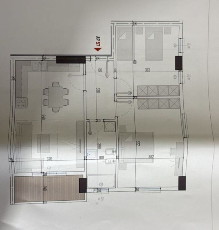 🏠 Shitet Apartament 2+1 në Astir (Kompleksi Fratari)