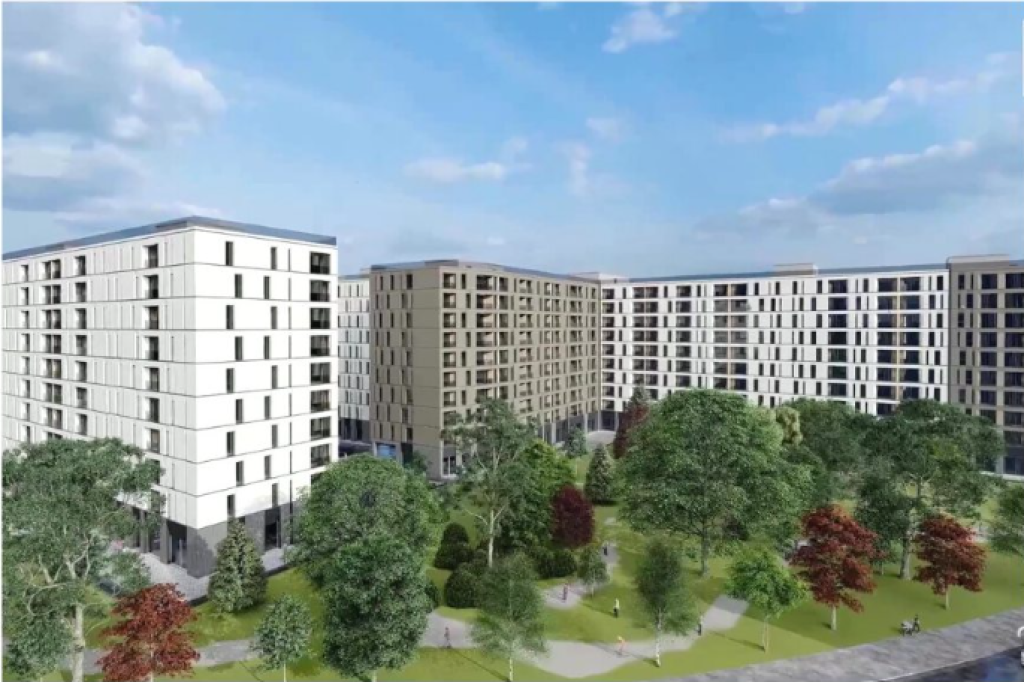 🏡 Shitet apartament 1+1 te Riverside Residence, Ish Parku