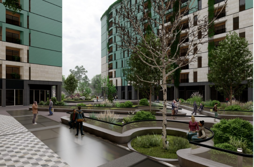 🏡 Shitet apartament 1+1 te Riverside Residence, Ish Parku