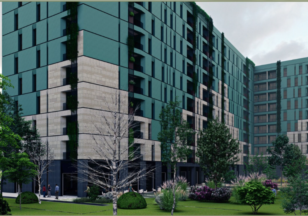 🏡 Shitet apartament 1+1 te Riverside Residence, Ish Parku