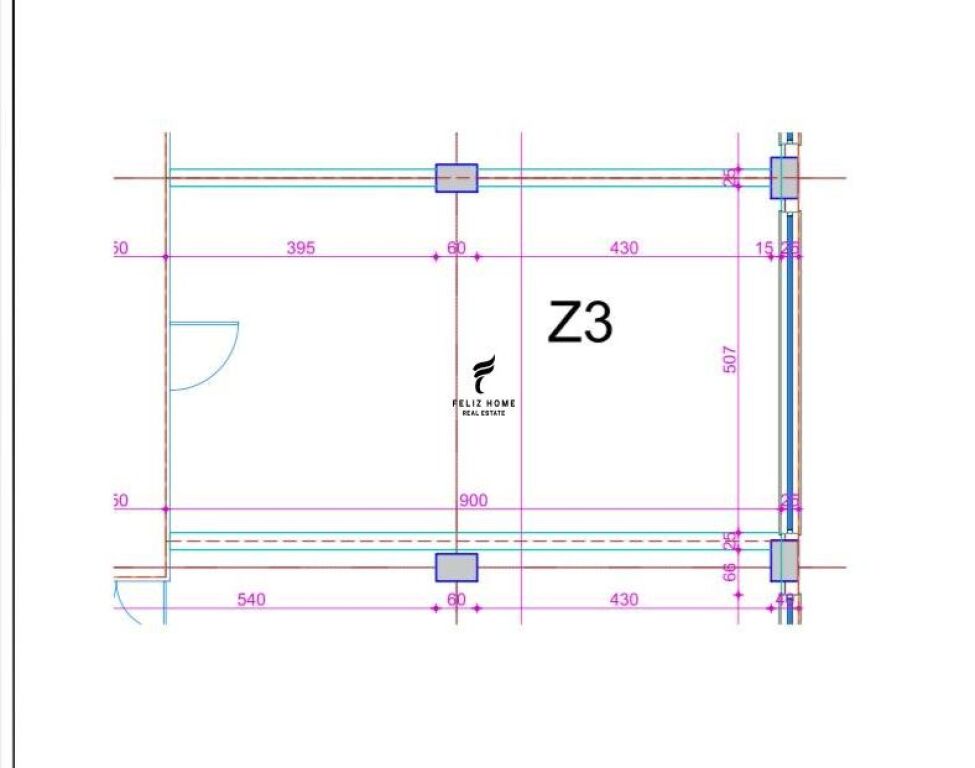 OFFICE FOR RENT 45 M2 BARRICADES STREET 800 EURO FH-65651