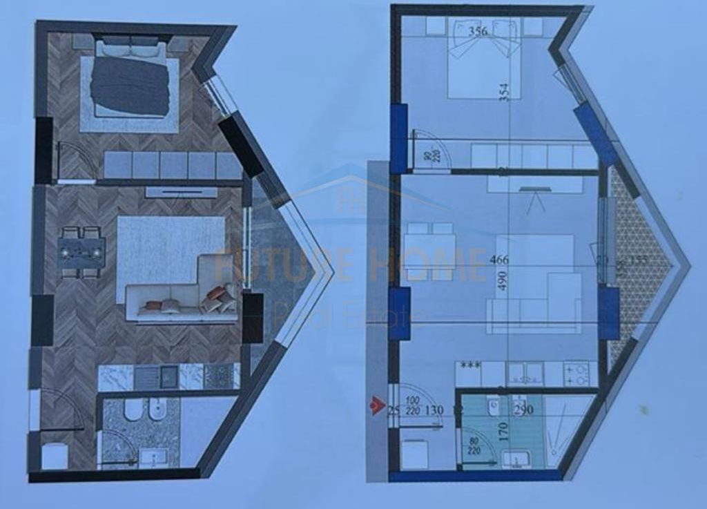 In vendita, Appartamento 1+1, Residenza Colonnade, Via Dritan Hoxha