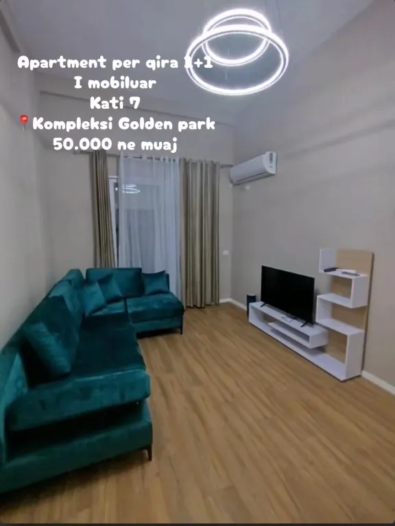 Apartament 1+1 te golden park 3 I mobiluar