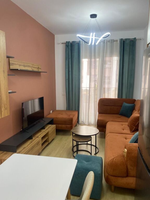 🏢In the Ali Demi area, Mangalem Complex,, a furnished 1+1 apartment is for rent.40,000Leke      