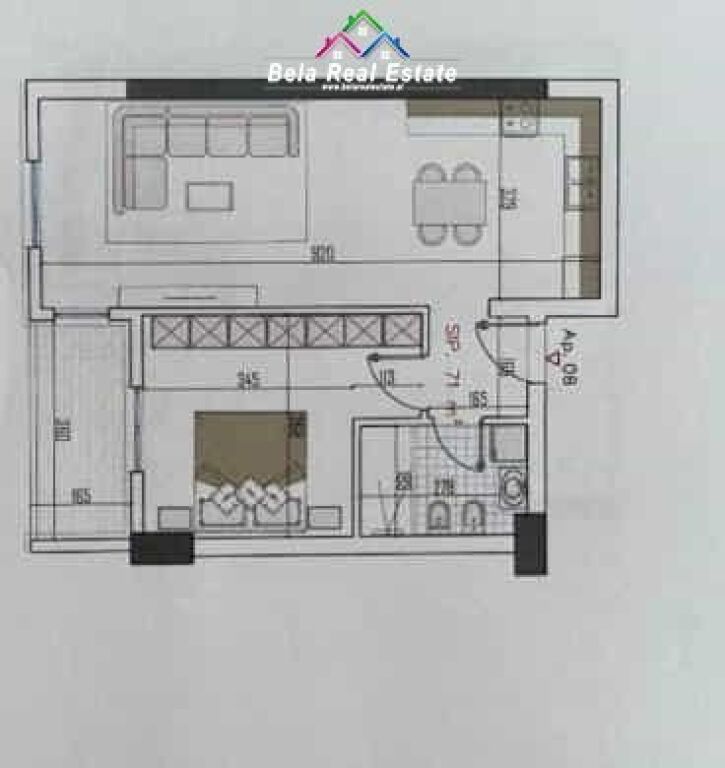Apartament Ne Shitje 1+1 Ne Babrru ( ID B110555) Tirane