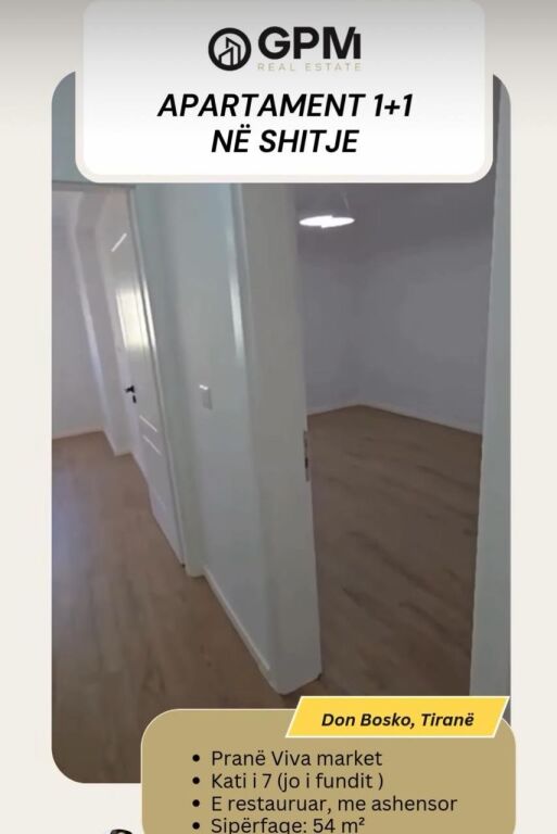 🏡 Apartment 1+1 for sale – Don Bosko, near Viva Market