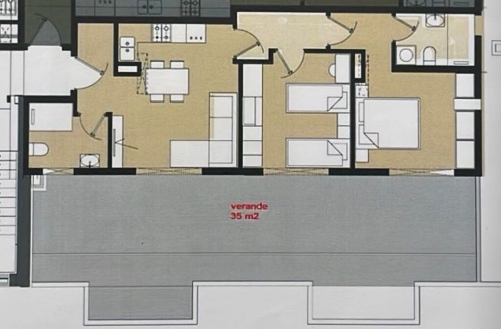 Occasione, Vendo Appartamento 2+1 con Veranda, Univers City QTU