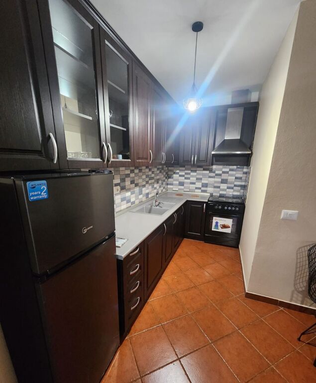 Apartment 1+1 for rent, located in Amfora Palace, Irfan Tomini Street