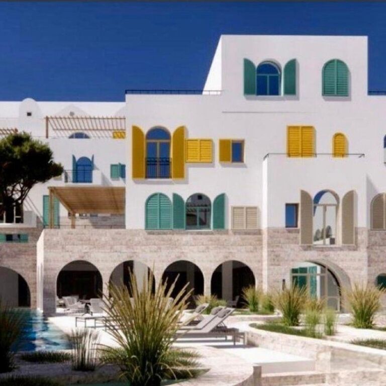 🏝️ Shitet Apartament 2+1 – Santorini Residence, Dhërmi (Pamje nga Deti) ✨