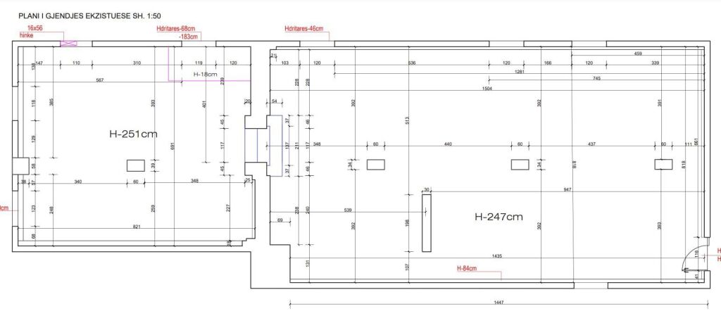 LOCALE COMMERCIALE IN AFFITTO - 200m², NEL CUORE DI BLLOKU!