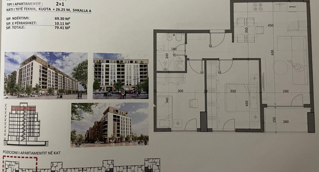 KLERING APARTMENT FOR SALE IN THE KAMZA AREA